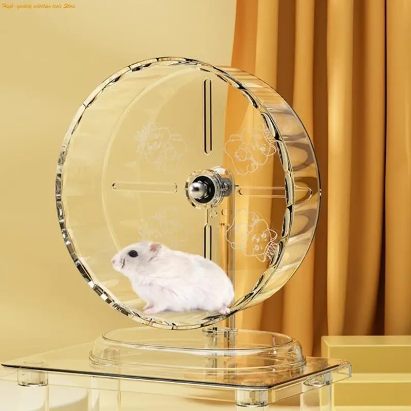 203F Super Silents Hamster Wheel Quiet Hamster Running Exercise Wheel for Hedgehogs