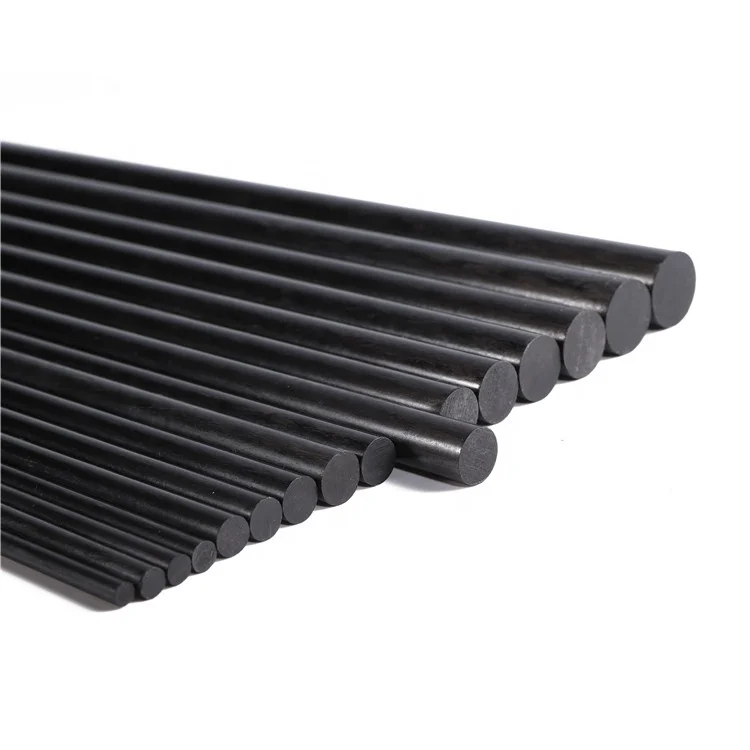 High Strength Solid Carbon Rod, lightweight durable blank for building concrete reinforcement engineering accessories