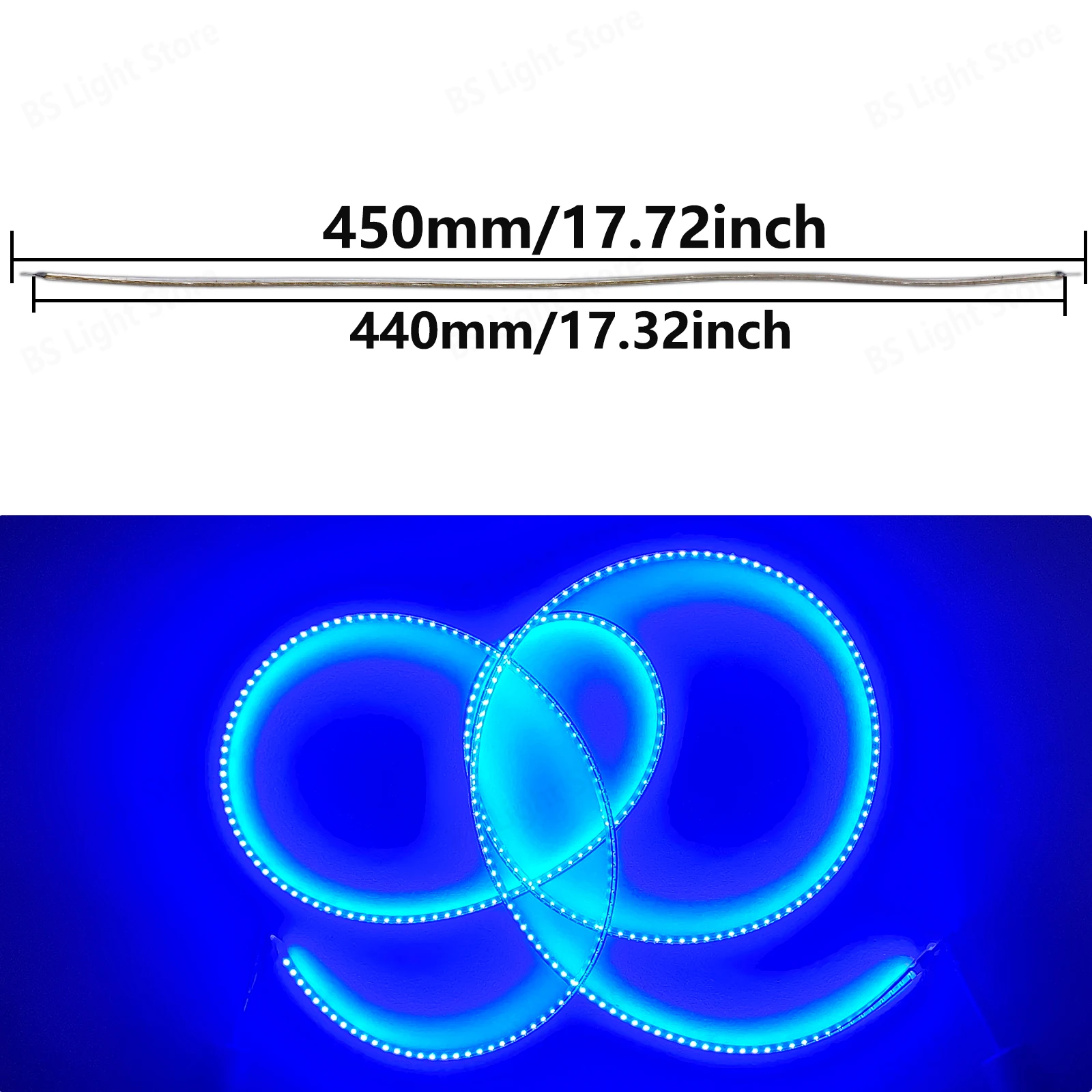 Led Filament Cob 3V Soft Silament Edison Bulb Lamp Parts 450mm DIY Diode Flexible Lighting Filament Akcesoria zielony niebieski różowy