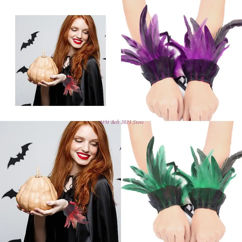 

49ME Lightweight Arm Sleeves Comfortable Elastic Cuffs For Halloween And Cosplay Occurrences