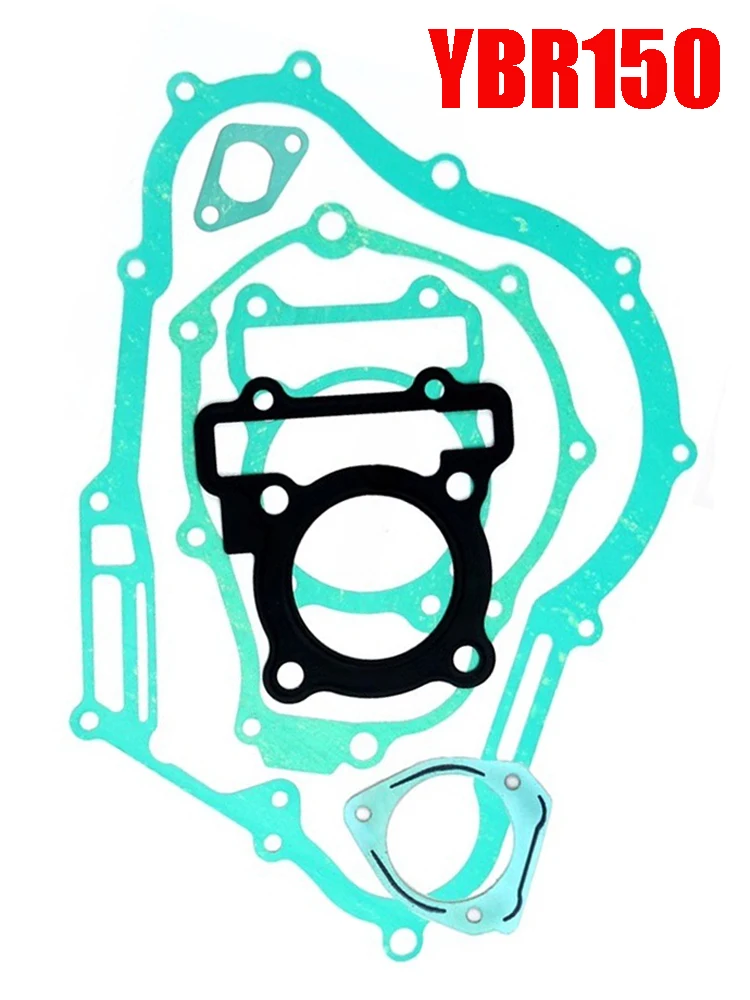 

Motorcycle Gaskets Kit for Jianshe Yamaha JYM150-5-6-7-8 YBR150 YBR150Z YS150 YBR 150cc Engine Crankcase Clutch Gaskets Set