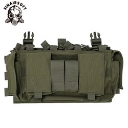 SINAIRSOFT Tactical Chest Rig 5.56 Compatible Placard Magazine Bag Nylon Multi-camo Mag Pouch For Airsoft Paintball Hunting Vest