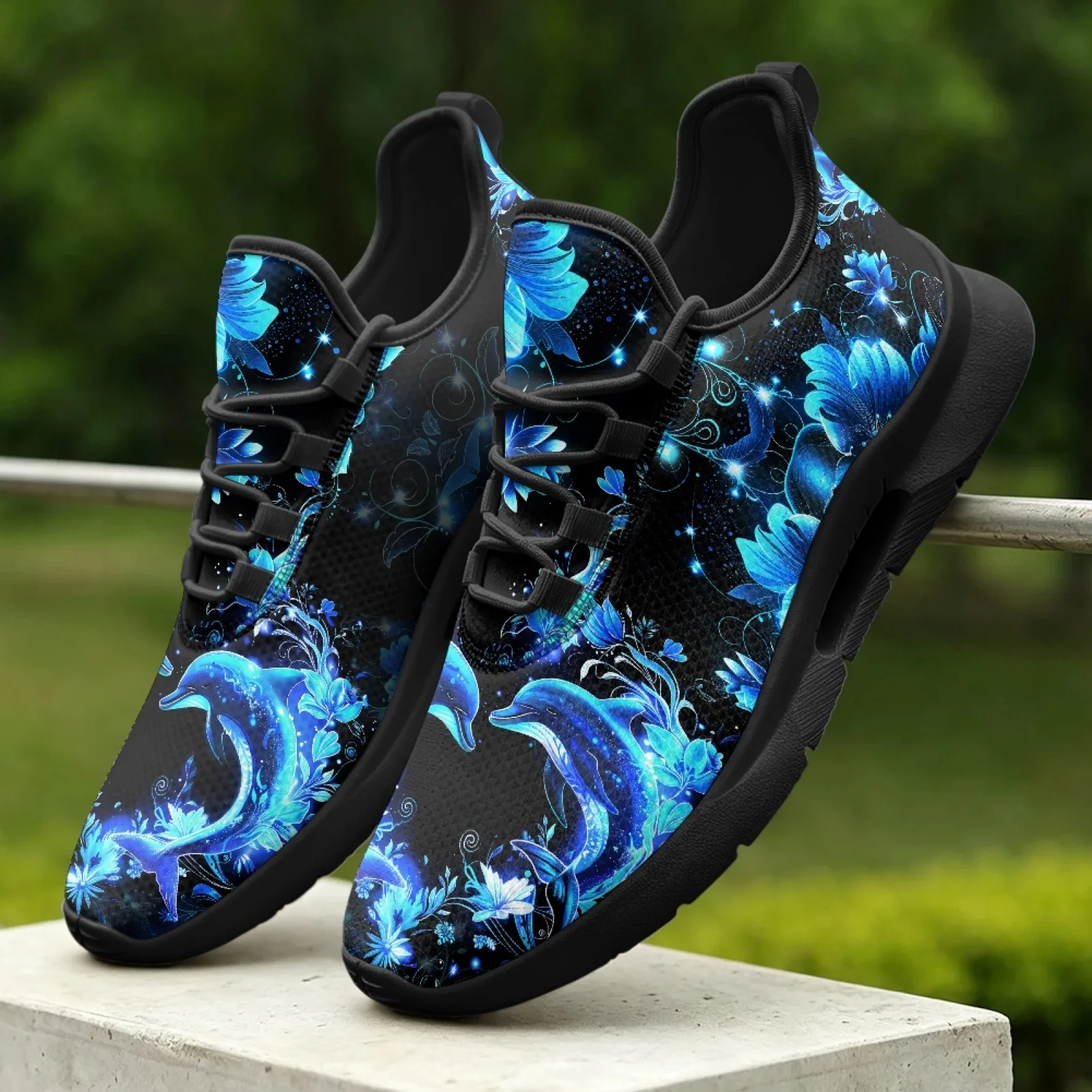 XIXIRIMIDO Women's Lace-up Casual Shoe Nurse Shoes Women's Sandals Men's Sneakers and Casual Shoes Tenis Feminino Dolphin