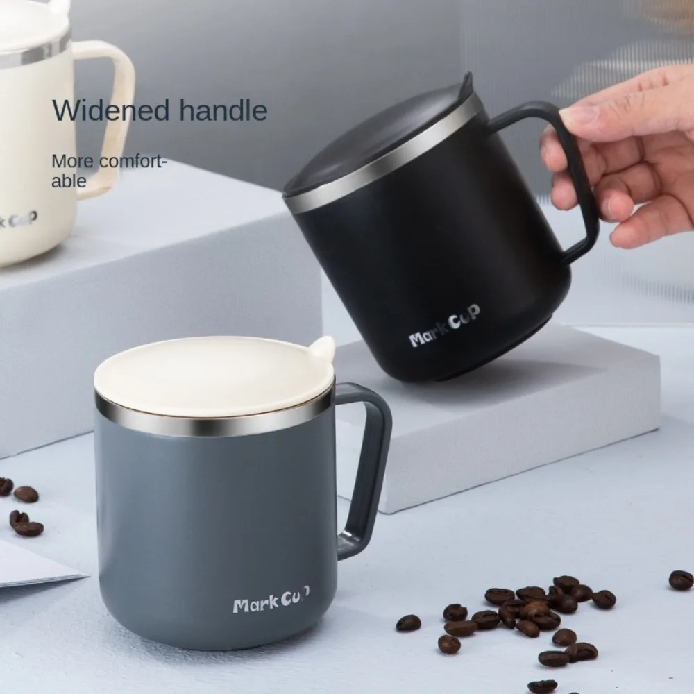 Milk Coffee Cup Stainless Steel Double Wall Thermal Insulated Water Cups and Mugs Metal Coffee Cup Mug