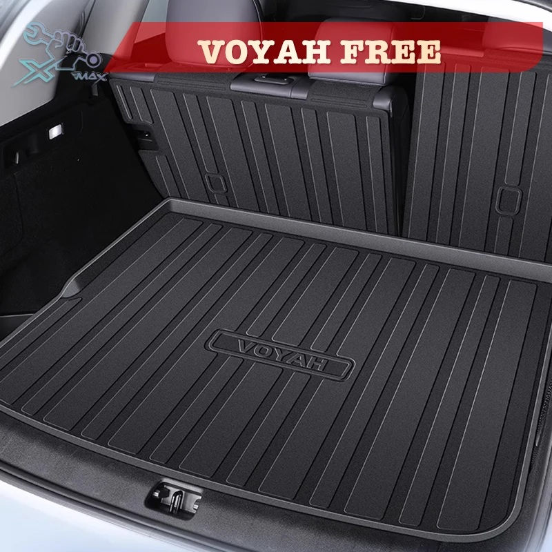 

For VOYAH FREE 2024-2025 TPE Custom Fit Car Trunk Mat All Season Black Cargo Mat 3D Shaped Laser Measured Trunk Liners