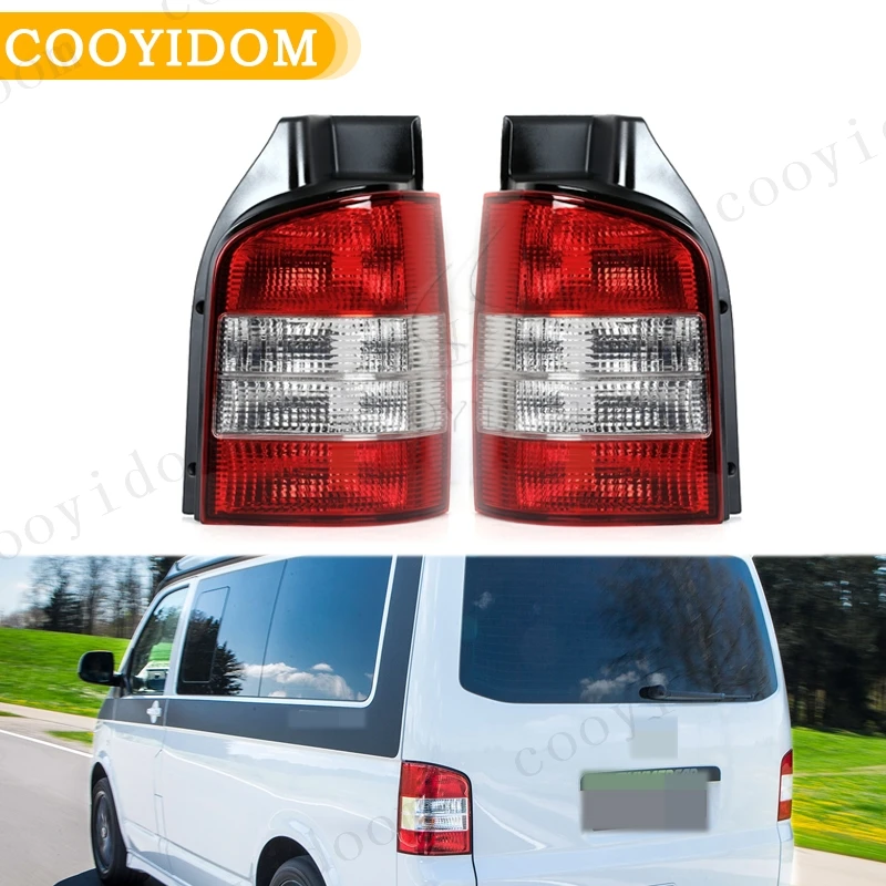 

Car Rear Tail Light For Volkswagen Transporter VW T5 Eurovan Caravelle Multivan T5 Tail Rear light Brake Parking lamp 2003-2015