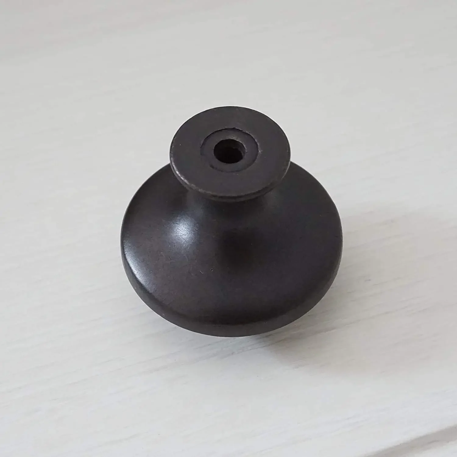 Ceramic Handle Black Flower Bronze Ceramic Knob Handles Door Handles Drawer Pull Rustic Kitchen Cabinet Handle Furniture Decor