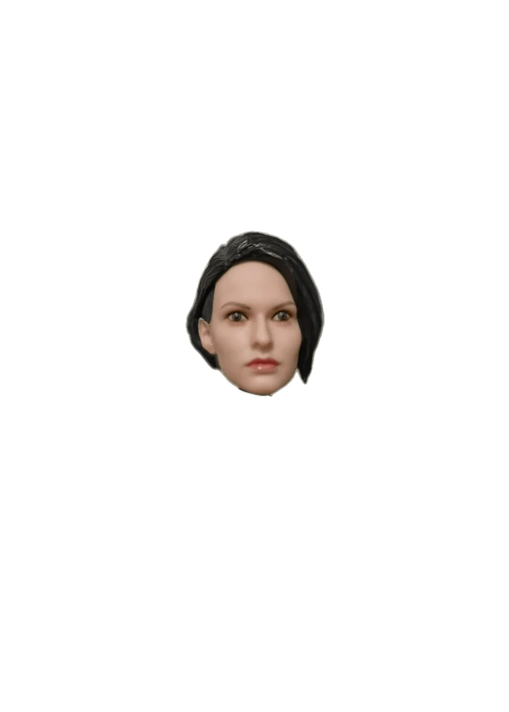 1/6 Scale Head Carving Sienna Guillory Female Soldier Model PVC With Black Hair Suitable  12-Inch Action Figure Body Doll view 2