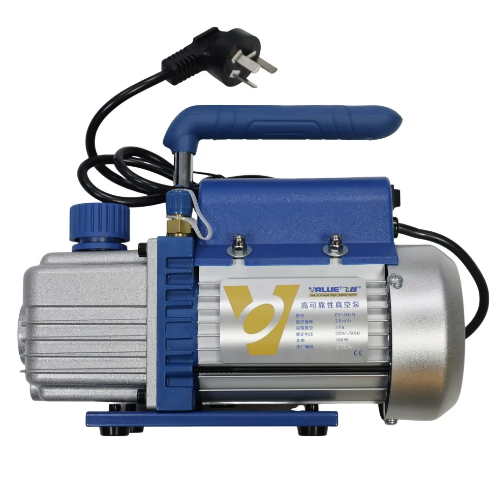 

Air Conditioning Vacuum Pump Large Oil Window 1L Single Stage HVAC Air AC Vacuum Cooling Pump FY-1H-N