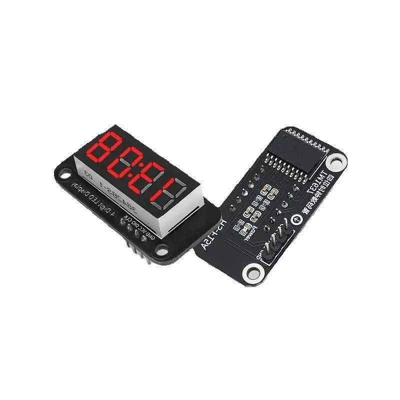 TM-1637 four-bit seven-segment digital tube clock module compatible with Arduino kit development board microcontroller
