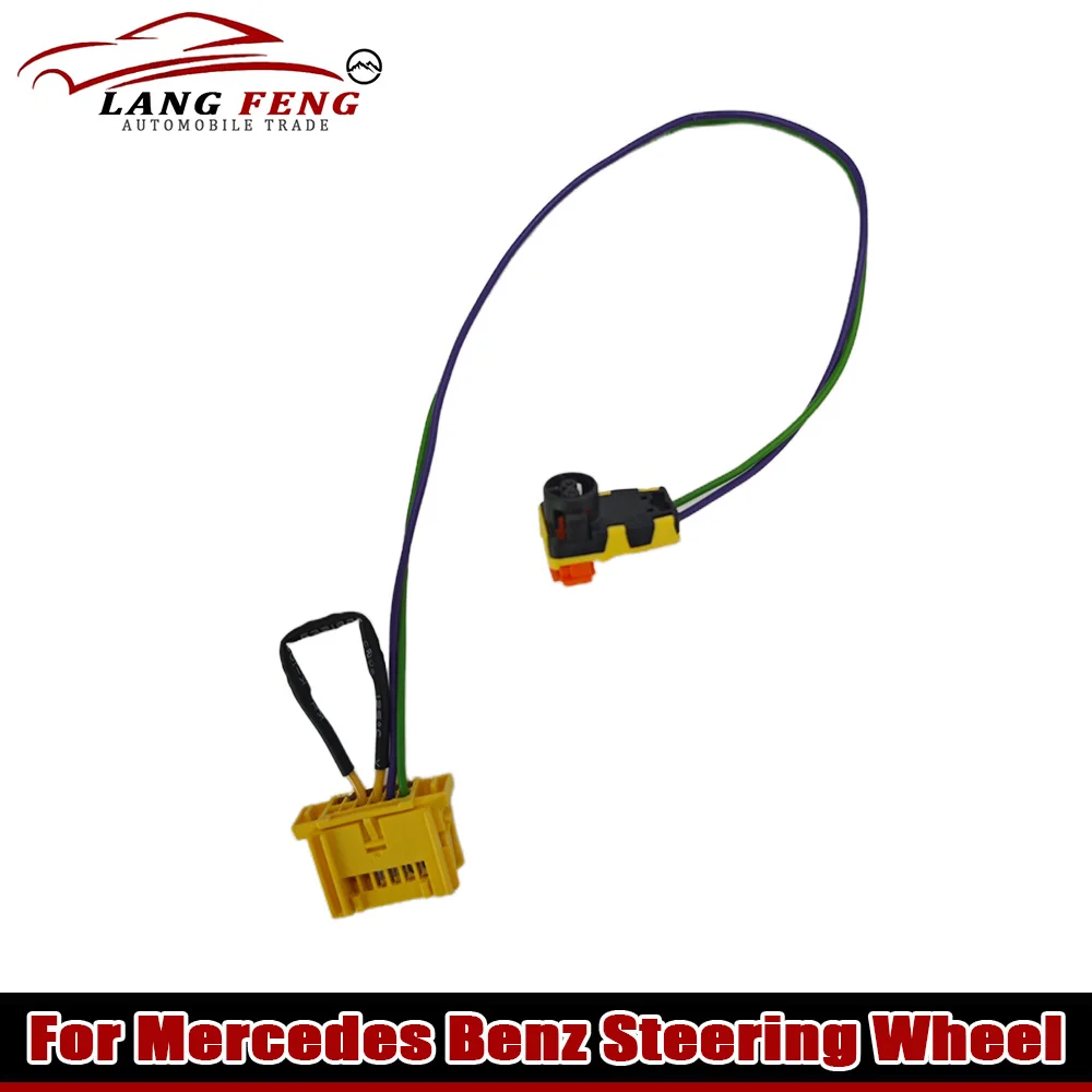 New Airbag Wiring Loom Harness Plug Connector For Mercedes Benz Steering Wheel Cable Accesorios Para Auto