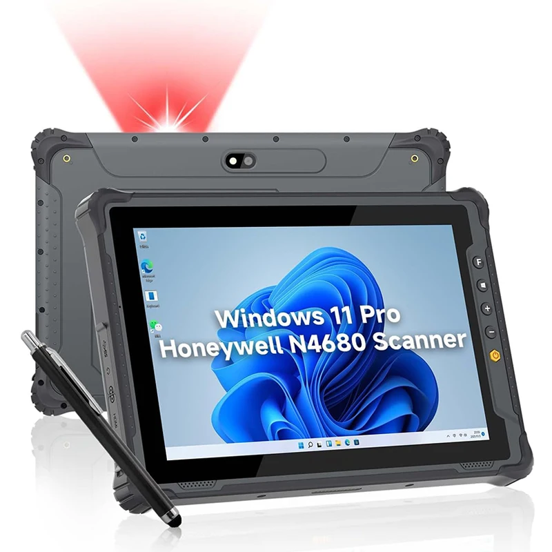 ONE RUGGED WindowsRugged Tablet PC N150 CPU 8 inch Industrial Waterproof Tablet Handheld 2D Scanning Terminal