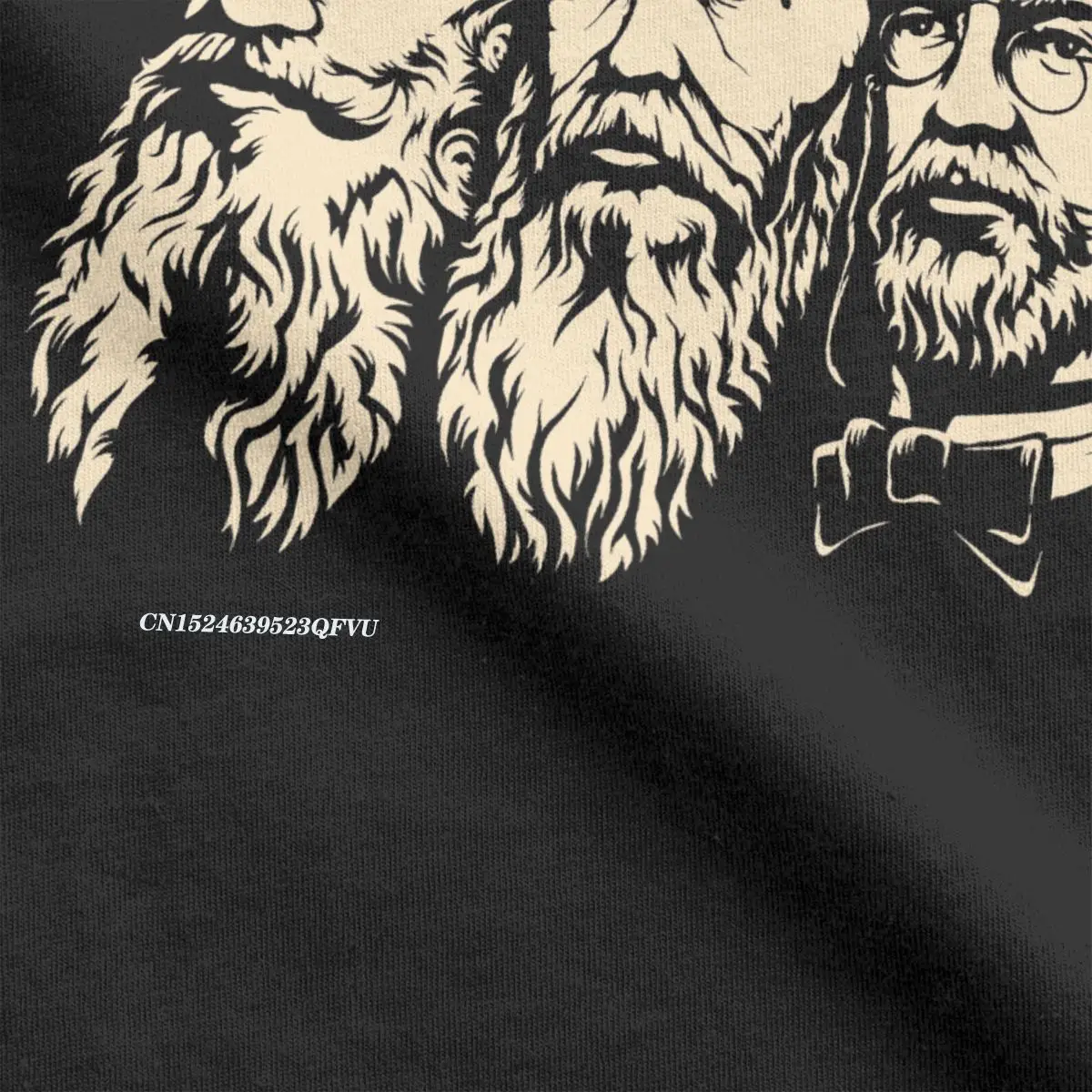 Men\'s Russian Tolstoy Dostoevsky Chekhov Tops T Shirts Communist Premium Cotton Funny Harajuku Manga Tees Big Size T-Shirt