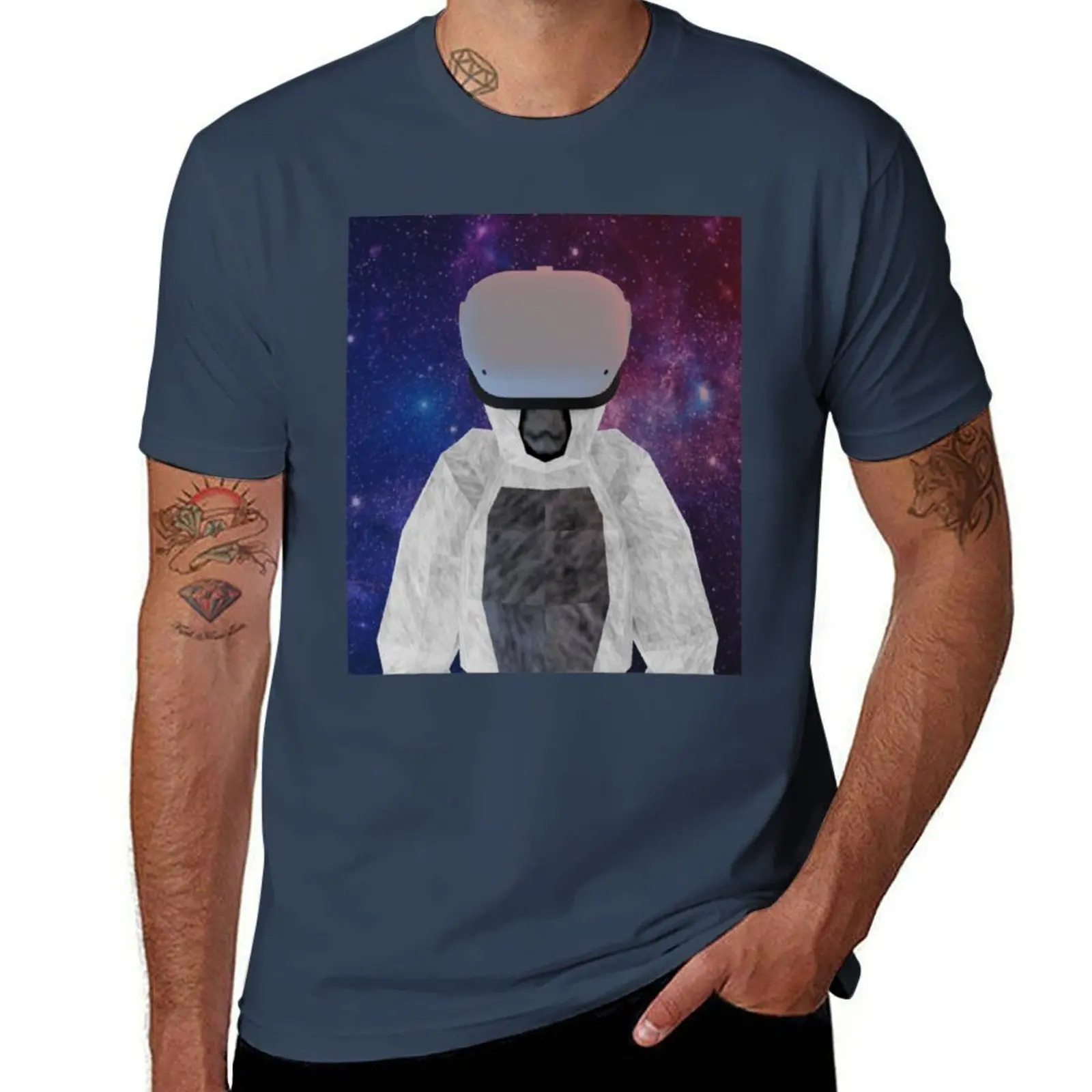 

Футболка премиум-класса Gorilla Tag, забавные футболки с темным юмором, мужские хлопковые футболки с аниме для мужчин, футболка