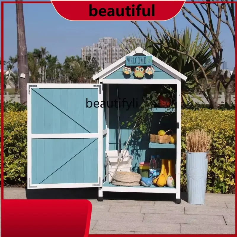 

Outdoor locker tool room courtyard balcony garden storage cabinet utility room outdoor h