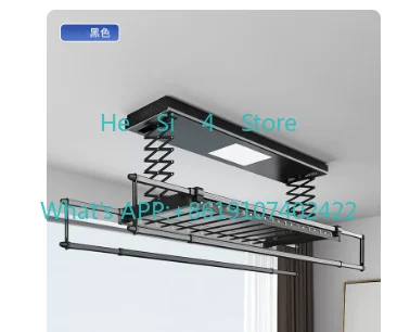 Telescopic Clothes Dryer Electric Clothes Hanger Intelligent Remote Control Lifting Household Clothes Dryer Balcony Four Pole