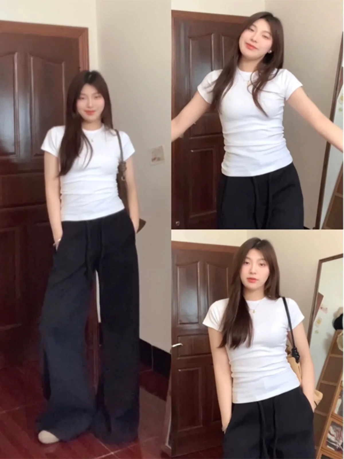 

plus Size Women's Short Sleeve T-Shirt Casual round Neck Design Slimming Summer Top Commute Style Pear Shape Fit Other100%