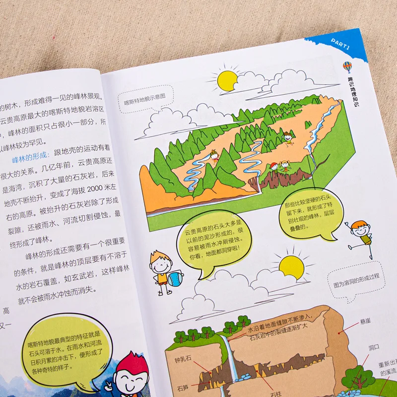 My First Geography Enlightenment Book, China World Geography Encyclopedia, Children's Book