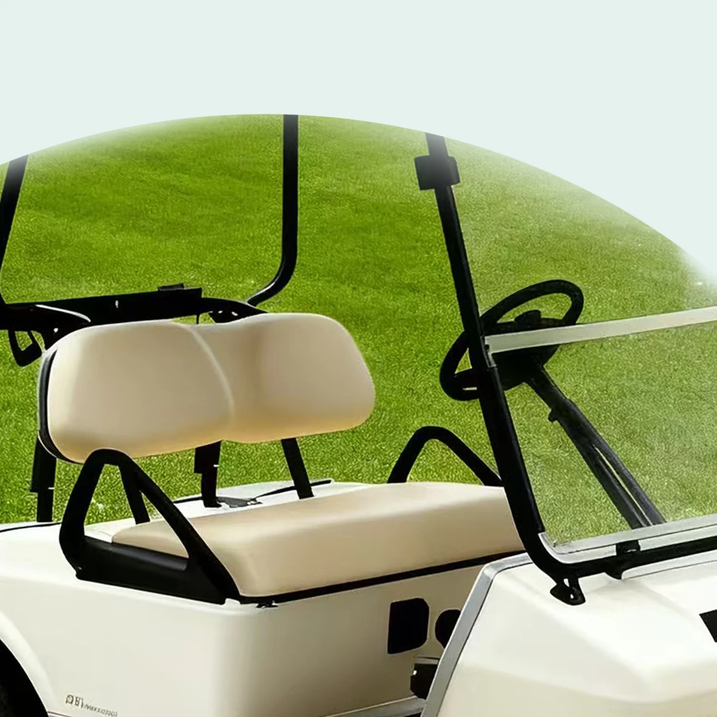 Golf Cart Accessories Club Car DS Electric Golf Cart Rear Seat Cushion Backrest Replacement 102060501 102174201