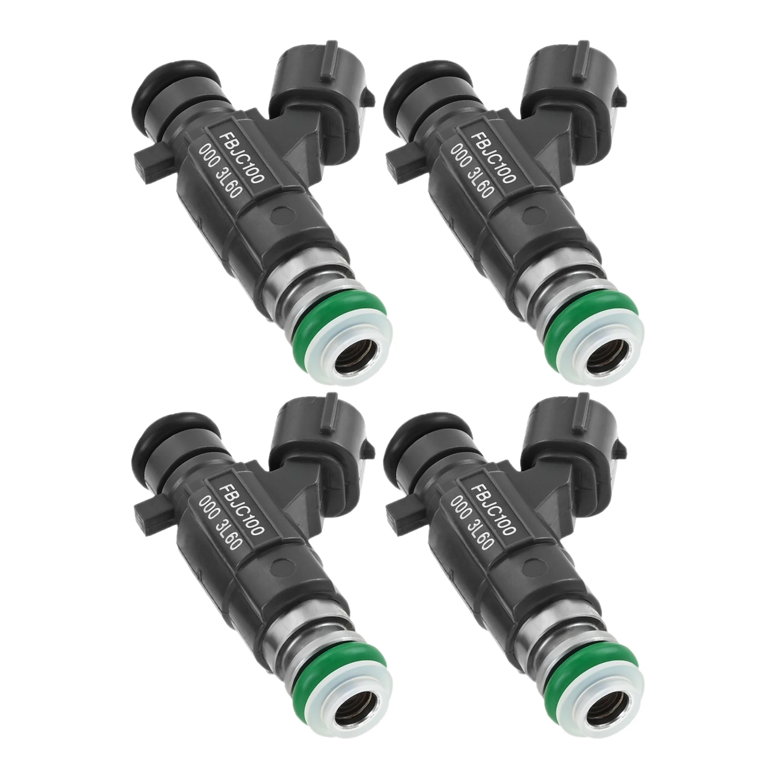 

4 шт. запасные части для топливных форсунок 195500-4390, аксессуары для топливных форсунок, подходят для Nissan Altima Sentra 2.5L, автомобильные аксессуары