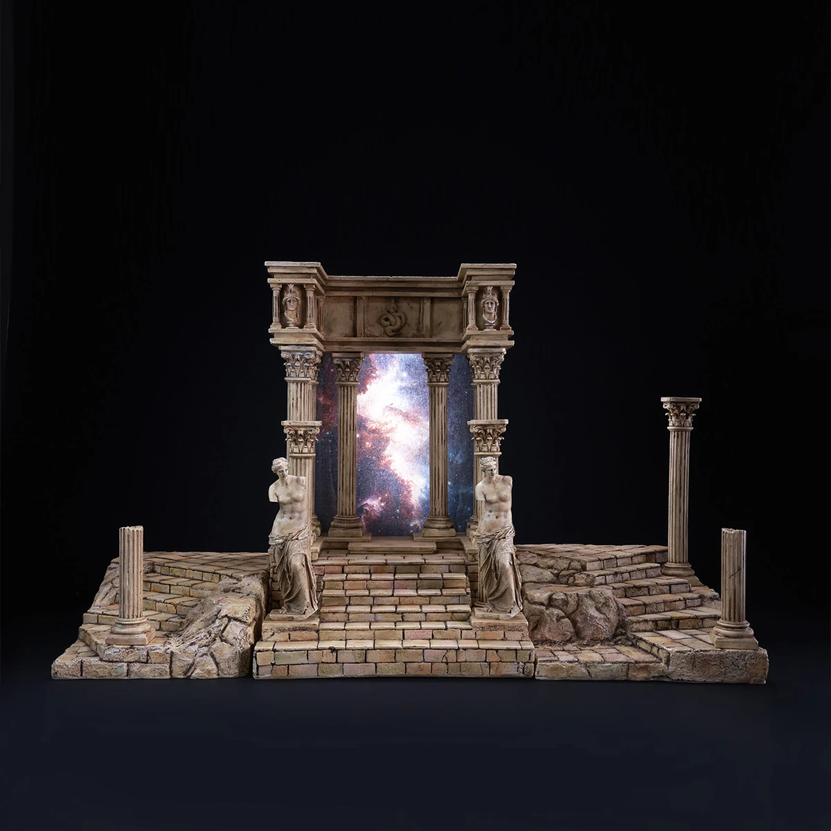 ฐานฉากจำลองโบราณสถาน HIPLAY MMMTOYS สำหรับฟิกเกอร์ขนาด 1/12 สูง 6 นิ้ว