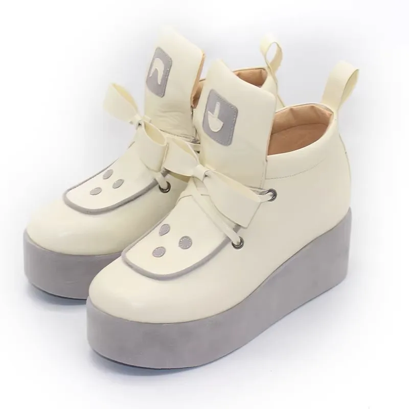 Anime Gachiakuta Remlin Cosplay Shoes Boots PU Leather Thick Soles Shoes Halloween Carnival Party Props Suit Shoes For Women Men