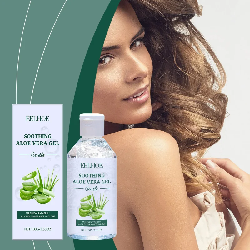 

Pure Aloe Vera Gel - Soothing & Hydrating Formula For Face & Body, Lightweight Fast Absorbing Moisturizer For All Skin Types