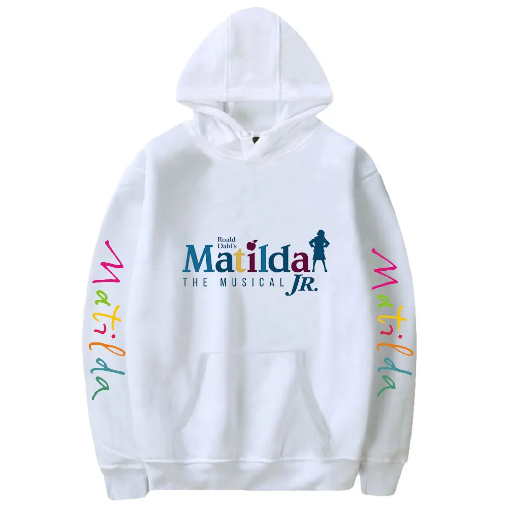 Roald Dahl's Matilda the Musical Movie Hoodie Long Sleeve Women Men Hooded Sweatshirt Harajuku Streetwear Unisex Clothes