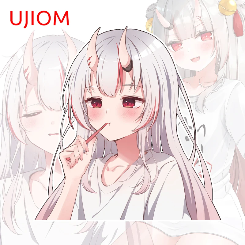 

UJIOM for Hololive Nakiri Ayame Cute Wall Sticker Waterproof Vinyl Anime Decal Living Room Bathroom Bedroom Decor Sticker