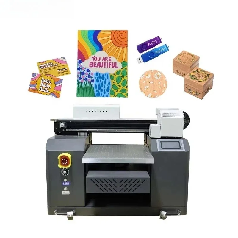 Small UV DTF Inkjet Printer A3 for Pen Golf Ball Pvc Card Printing Shop Machines