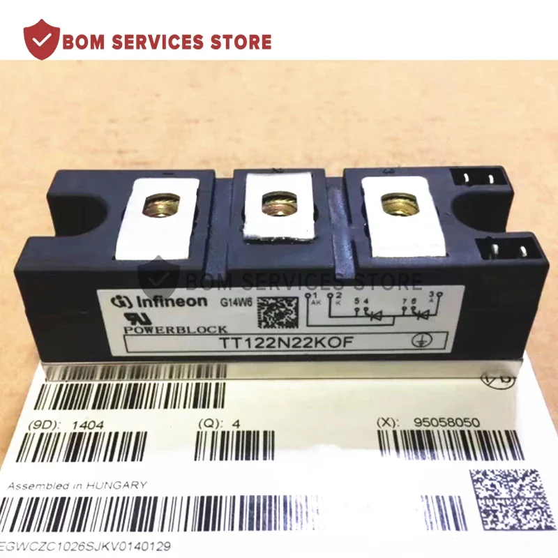 Tt122n22kof tt122n20kof tt122n18kof tt122n16kof tt122n14kof tt122n12kof neues Original modul