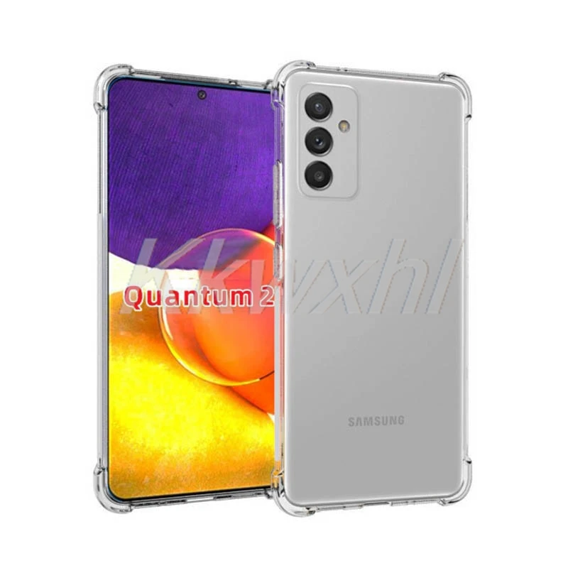 Para Samsung Galaxy Quantum 2 2021 Quantum2 SM-A826S 6,67 "funda protectora trasera Original para teléfono inteligente funda suave de TPU