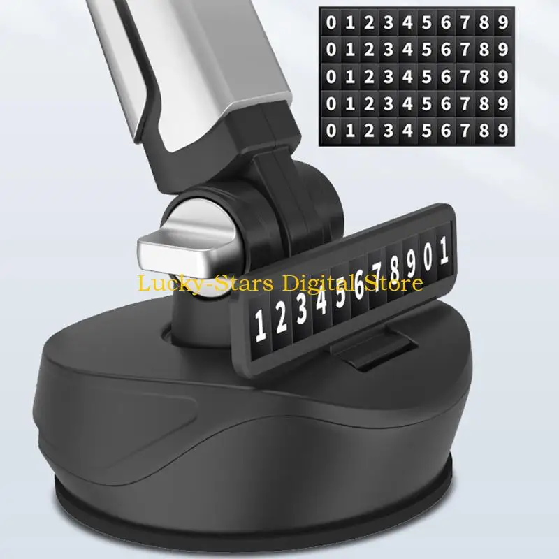 

T3EE Universal Phone Mount for Car Center Console Stack Super Adsorption Holder On-board Suck Support Clamp Bracket Hand-Free