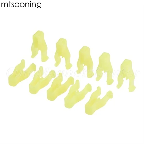 mtsooning 50pcs Car Trim Plastic Fastener Clip Auot Control Panel Dashboard Clips for BYD Kia Toyota