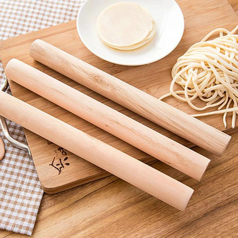 

Wooden Rolling Pin 28cm 2 5cm Diameter for Fondant Baking Tools Pie Crust Roller Flour Stick Dumplings Non Porous Smooth Surface