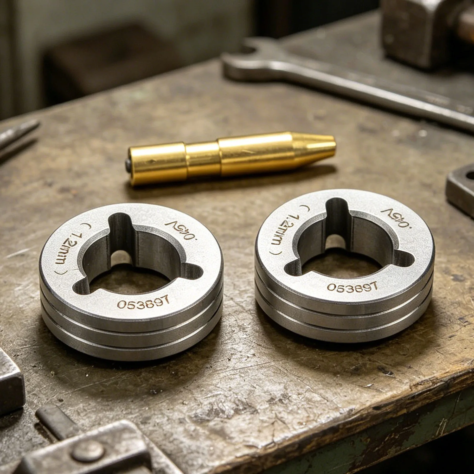 030-035 Wire Feed Roller V-Groove Drive Roll Kit For Factory Processing .030 .035 V Groove Drive Wheel Kit Welding