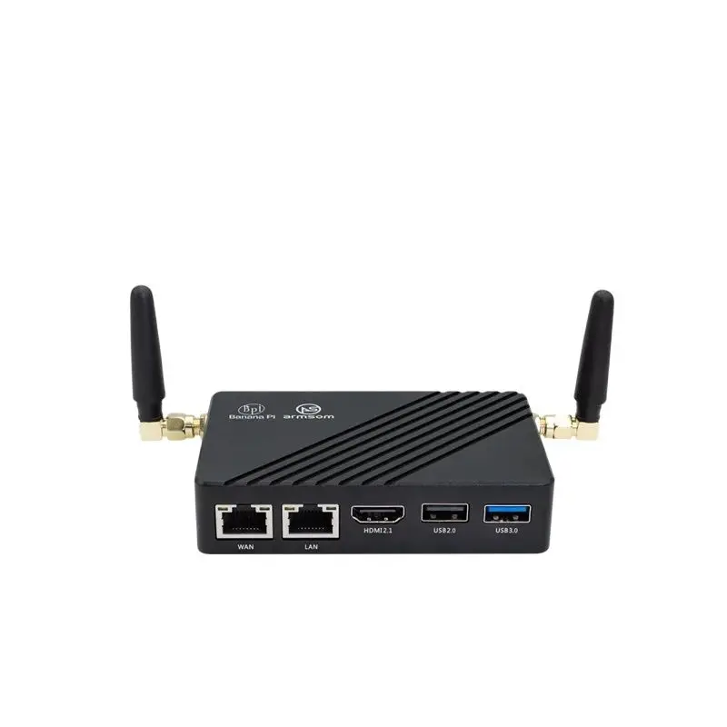 Banana Pie BPI-M5 Pro RK3576 edge computing box NAS multi-function gateway