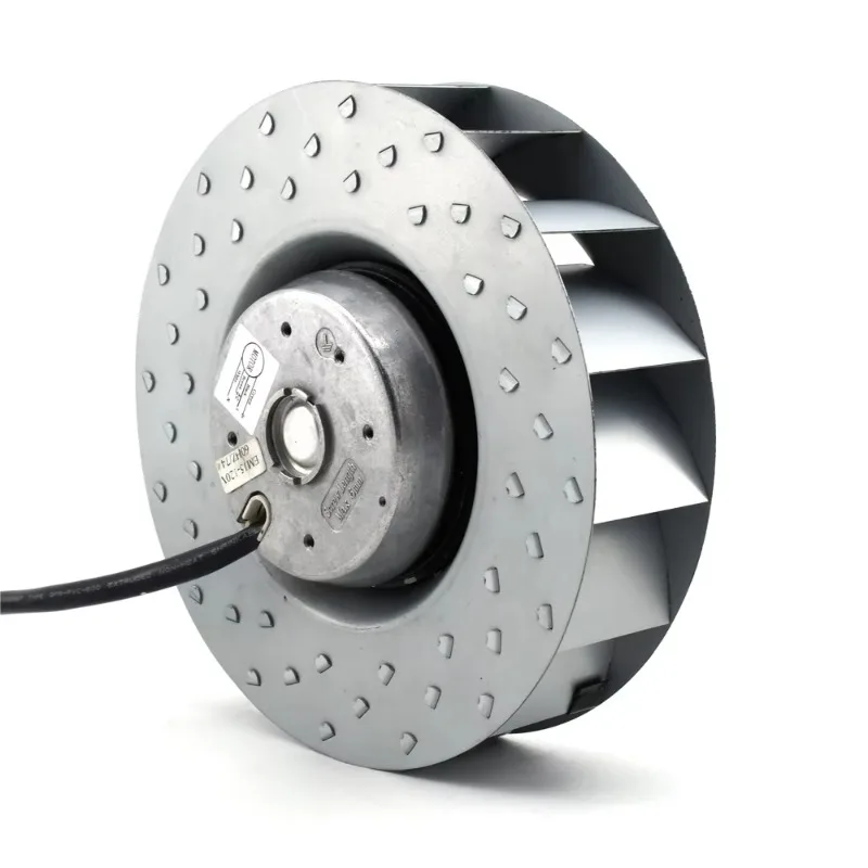 AC EC DC Rückwärtskurve-Radialventilatormotor mit Metalllaufrad