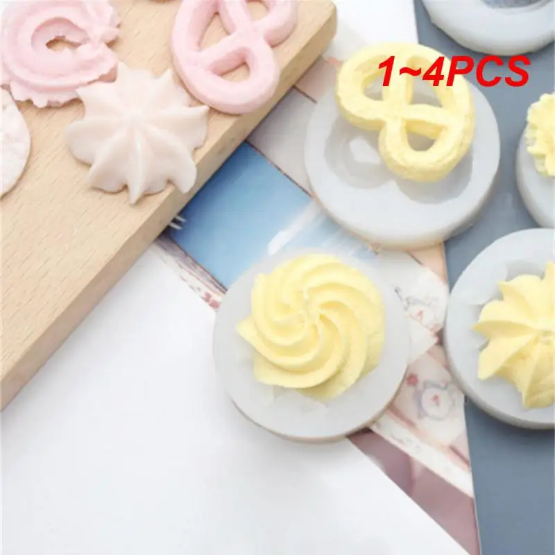 1~4PCS Silicone Molds Realistic Designs High Quality Premium Easy Baking Durable Chocolate Molding Sugar Paste Molds