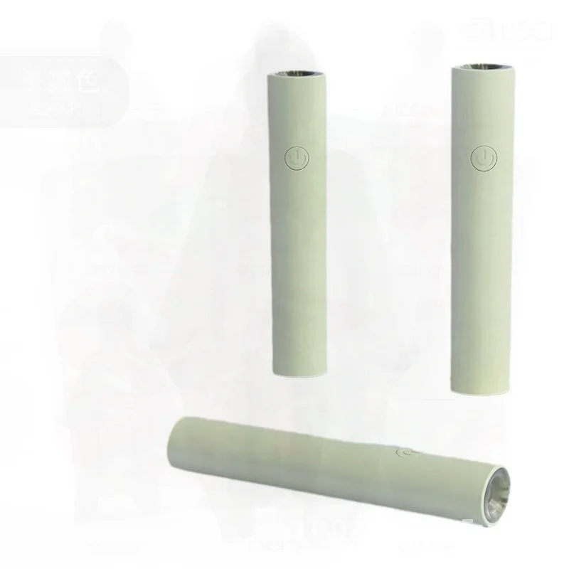 Tragbare tragbare Nail-Art-Phototherapie-Lampe, schnell trocknende kleine Maschine zum Backen im Nagelstudio – wiederaufladbar, Rosa/Weiß/Grün