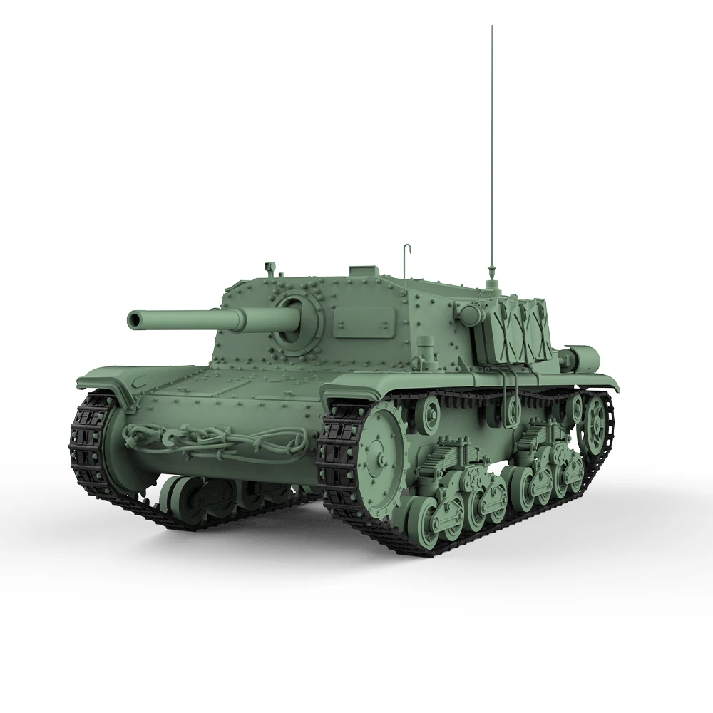 SSMODEL 72689 1/72 3D печатная модель смолы Вооружённые силы Италии Semovente 75/34 M42 САУ