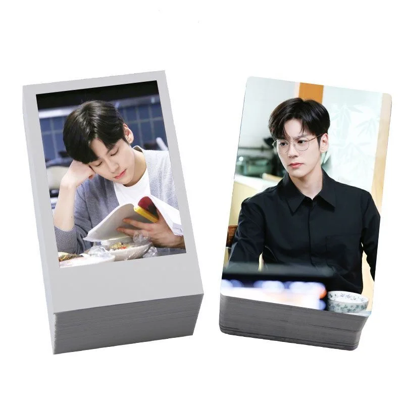 100PC No Repeat Wei Zheming HD Poster Lomo Cards Pai Li De TV Character Ji Yuheng San Shao Drama Stills Meal Bus Card Stickers