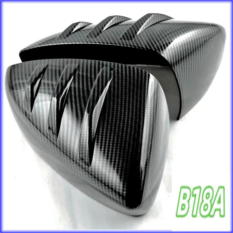 

H5-For Mazda CX-50 CX50 2023 Car Side Rear View Mirrors Cover Frame Trim Accessories (ABS Carbon Fiber)