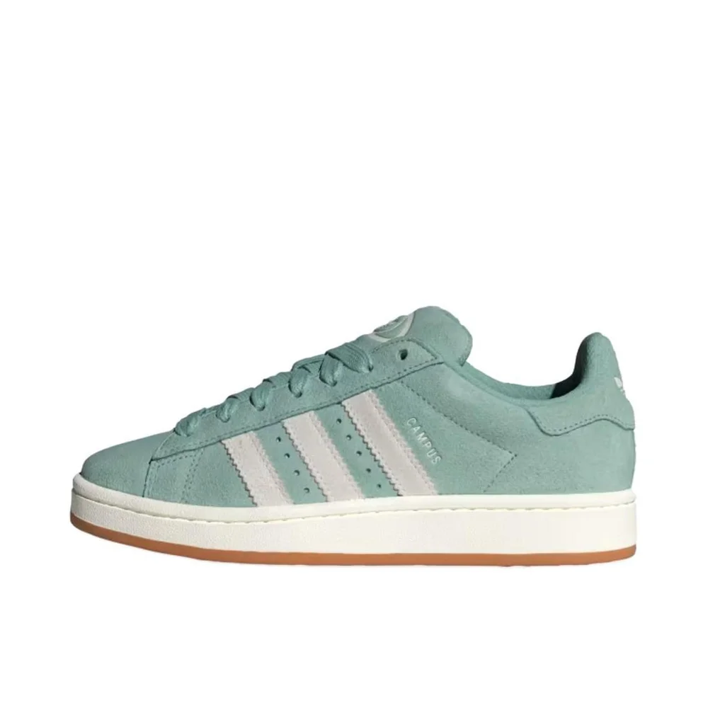 

Adidas Originals Campus 00s Women and Men Misty Green-white Retro Cushioning Breathable Lightweight Board Shoes JI1984