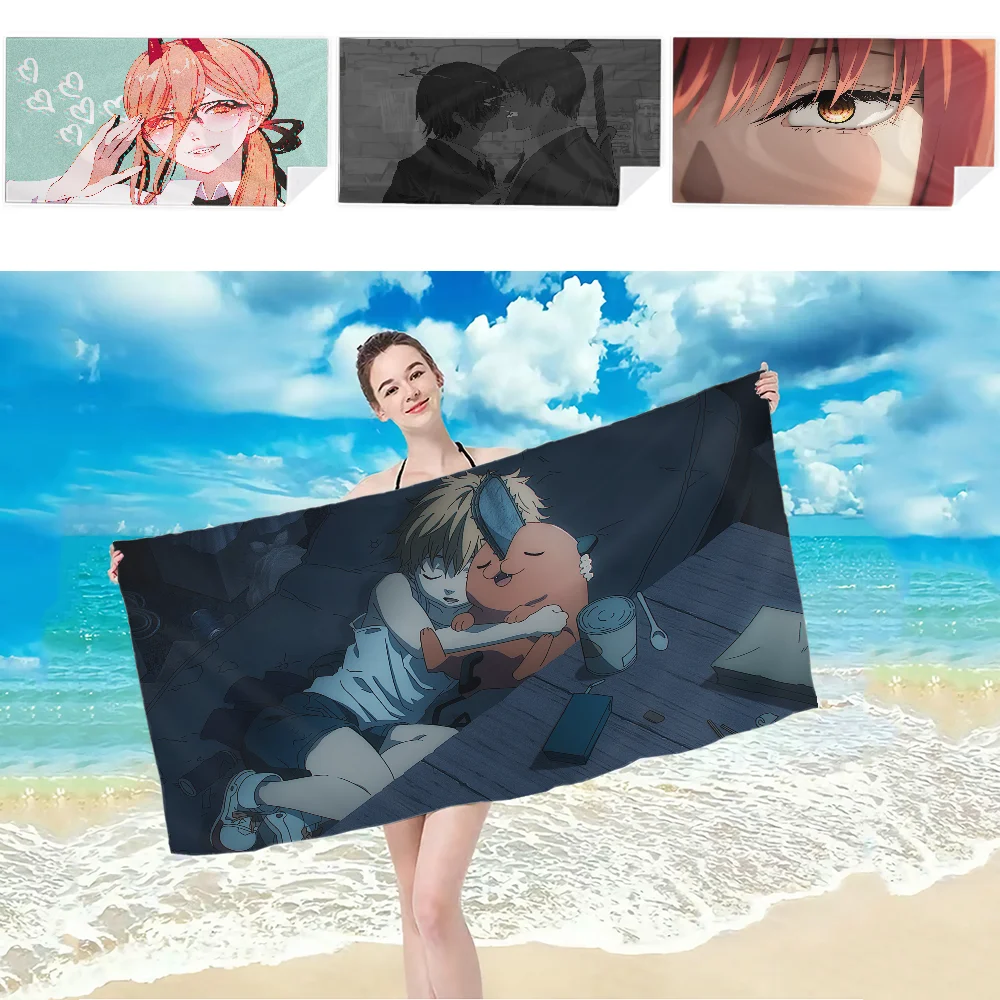 

C-Chainsaw M-Man Towel Towel Absorbent Quick dry Soft Yoga Swimming Resort Mountain Climbing Towel