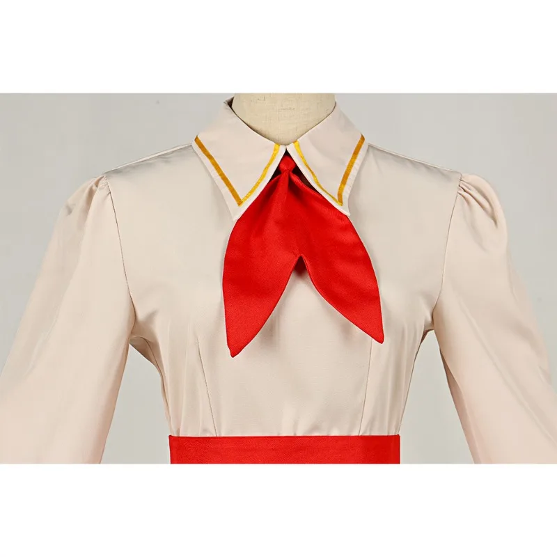 Anime Lala Luca Cosplay Costume Lara School Dress Uniform Suit Wig for Women Halloween Carnival Party Roleplay Outfits