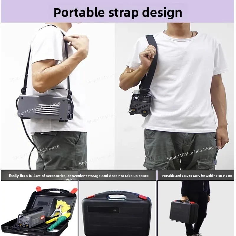 Mini 250/315 Welding Machine 220V/380V Dual Voltage, Portable Industrial & Home Use Welder