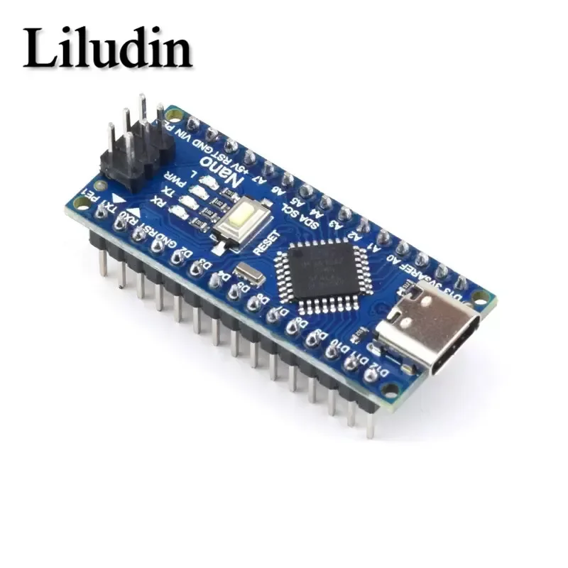 Promotion For arduino Nano 3.0 Atmega328 Controller Compatible Board Module PCB Development Board without USB V3.0 mircro type-c