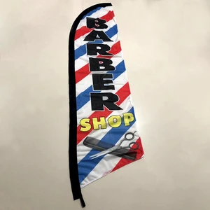 Berber dükkanının bayrağı, ateşli Berber ve Güzellik-Kuaför güzellik salonu için reklam tüylerinin bayrağı bayraktaki en büyük satışların 12'si bir - №5