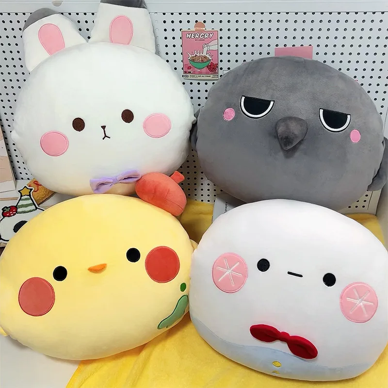 Game Love and Deepspace Sylus Xavier Zayne Rafayel Student Nap Pillows Winter Plush Cotton Hand Warmers Siesta Pillow Cushion